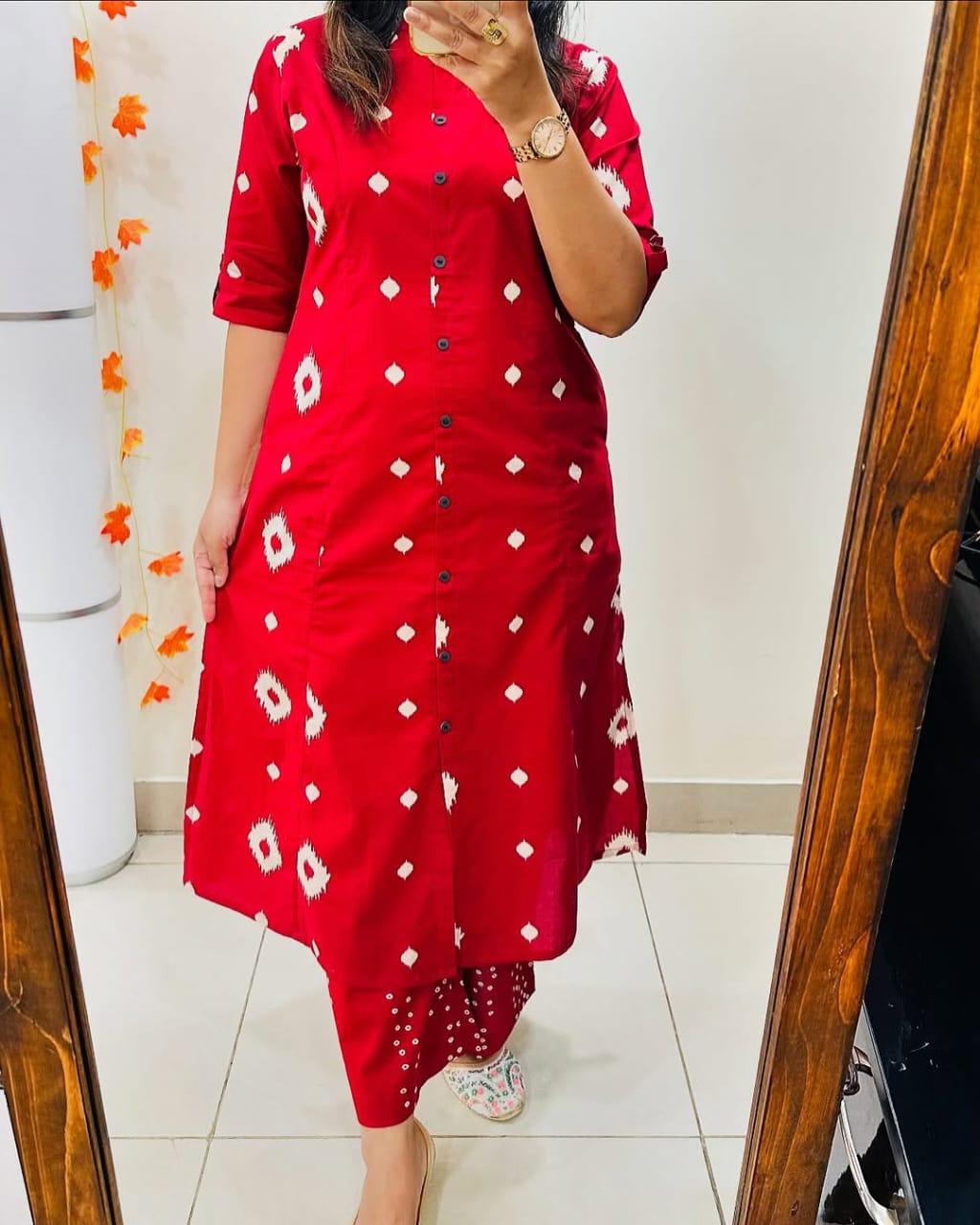 Printed Cotton Cord Set (RA003)