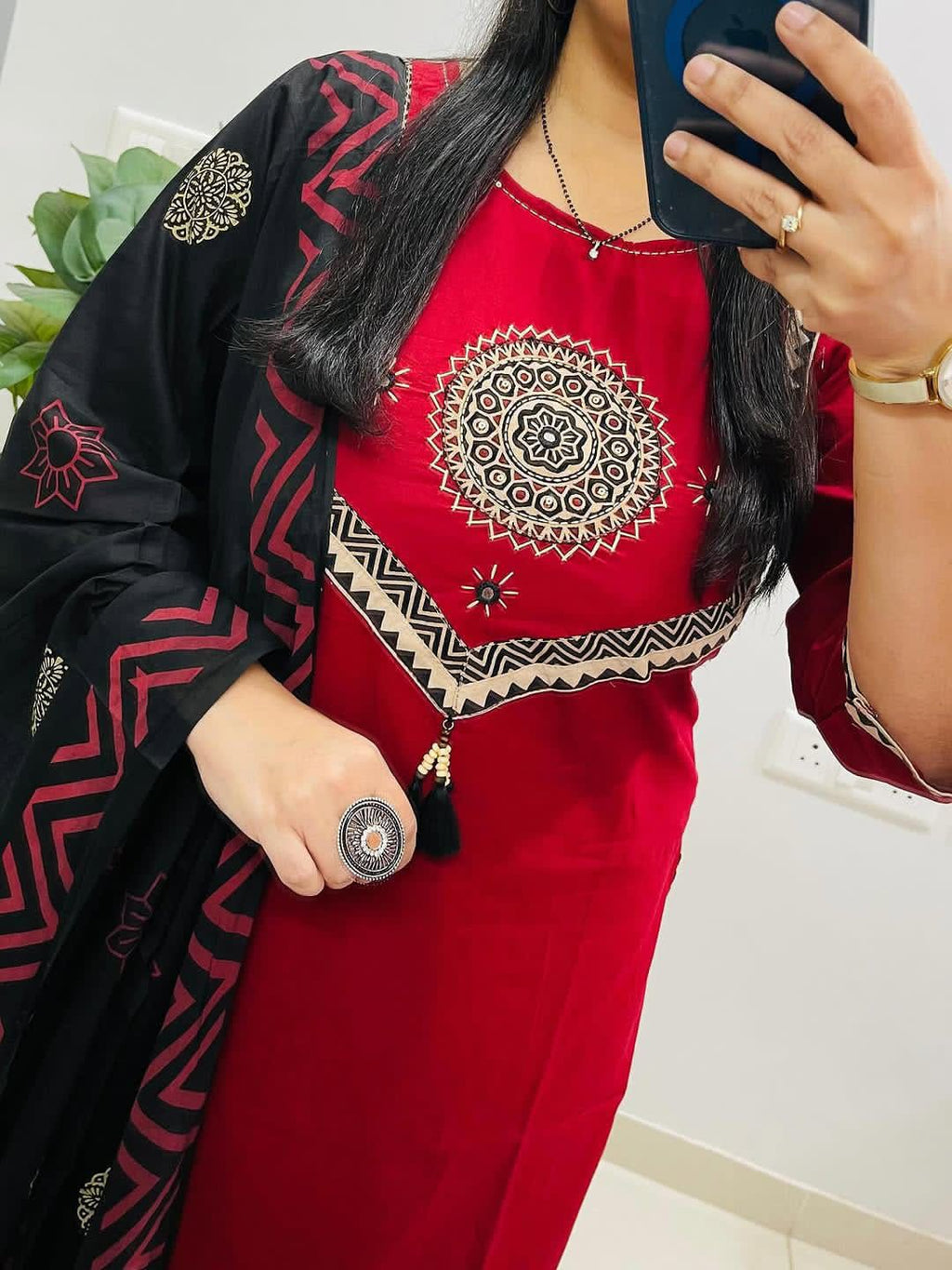 Pure fine Cotton fabric Suit Set (RA006)