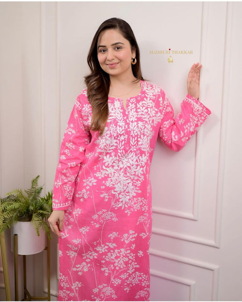 Chikenkari Embroideri Cord Set